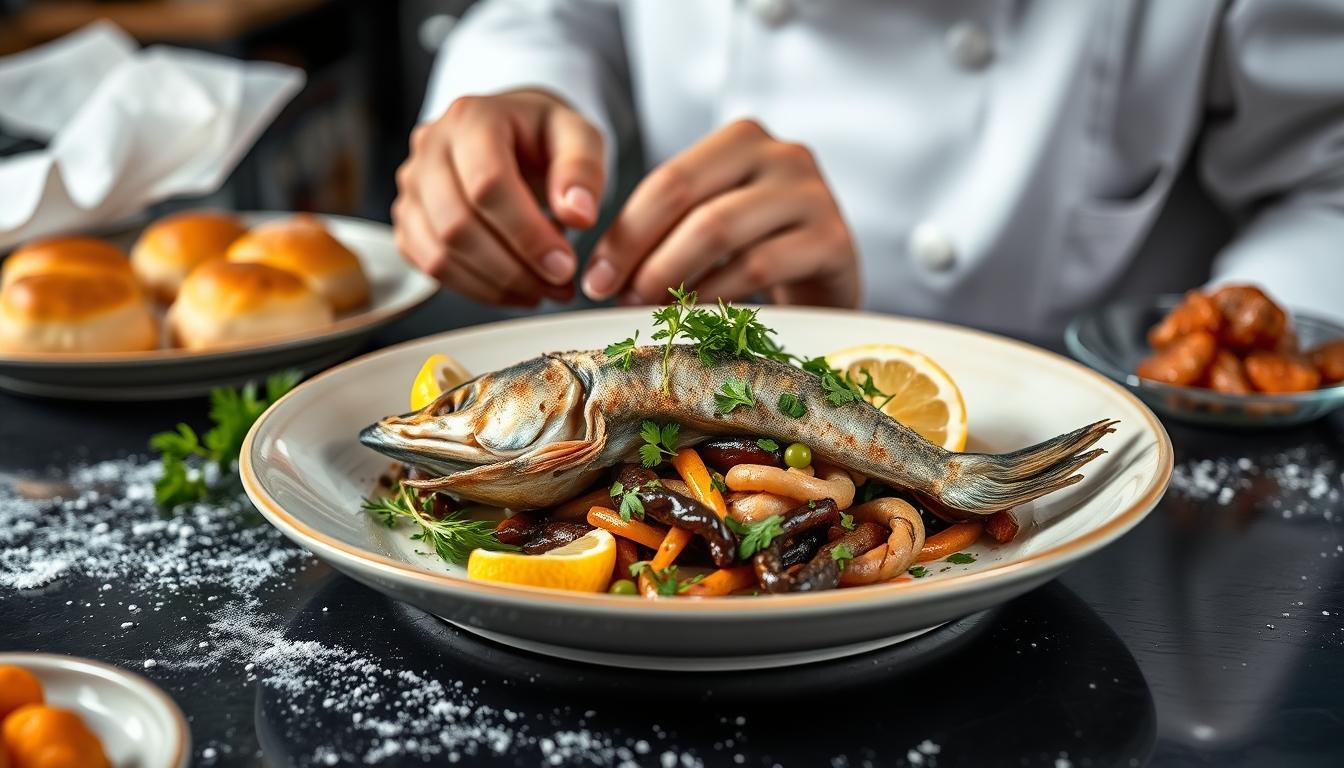 Freshly baked homemade cake in a kitchen setting