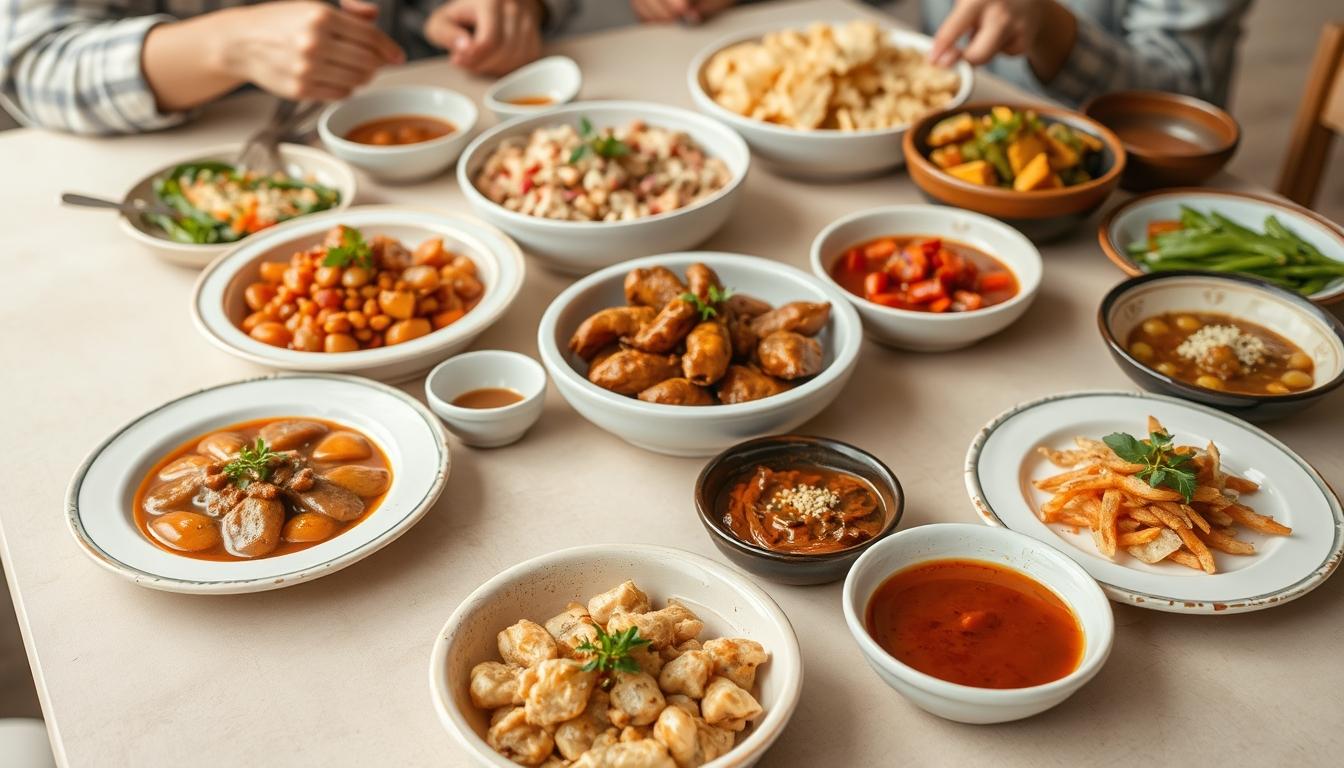 Fresh ingredients and home cooking inspiration