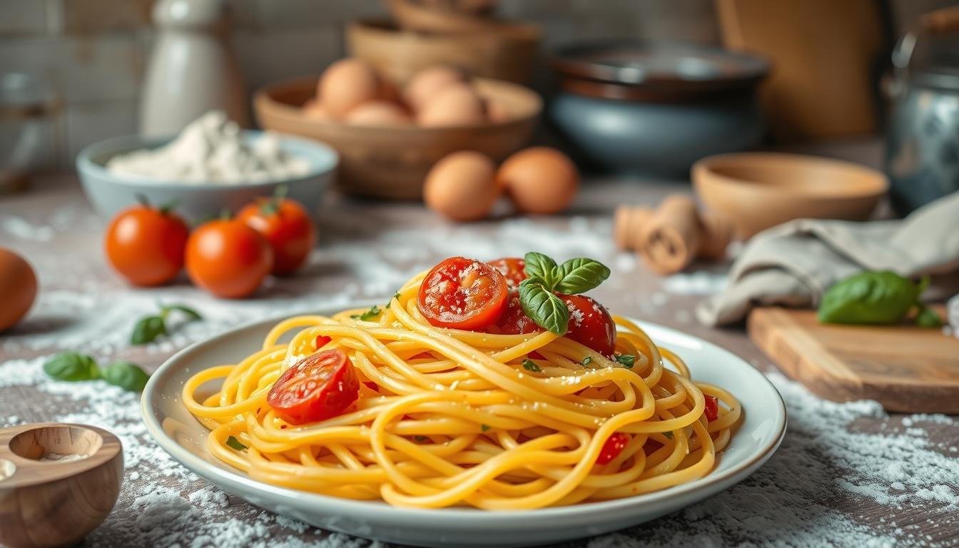 Ingredients prepared for a fast weeknight meal